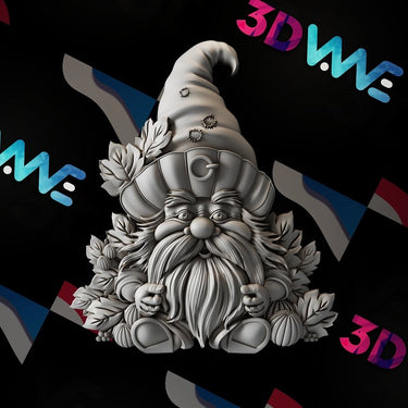 HALLOWEEN GNOME 3d stl - 3DWave.us